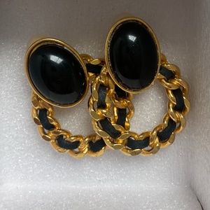 Vintage statement clip on earring